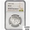 Image 1 : 1946-D Walking Liberty Half Dollar NGC MS64