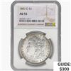 Image 1 : 1887-O Morgan Silver Dollar NGC AU55