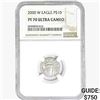 Image 1 : 2000-W Silver Eagle NGC PF70 UC $10 1/10oz. Plat.