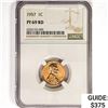 Image 1 : 1957 Wheat Cent NGC PF69 RD