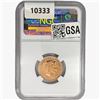 Image 2 : 2013 India 1 Sovereign .2354oz. Gold NGC MS69