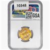 Image 2 : 1917C Canada 1 Sovereign .2355oz. Gold NGC MS61