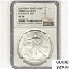 Image 1 : 2008-W Rev 07 American 1oz Silver Eagle NGC MS70