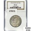 Image 1 : 1934 Maryland Half Dollar NGC MS66