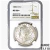 Image 1 : 1885-O Morgan Silver Dollar NGC MS66+