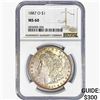 Image 1 : 1887-O Morgan Silver Dollar NGC MS60