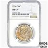 Image 1 : 1956 Franklin Half Dollar NGC MS67
