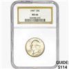 Image 1 : 1947 Washington Silver Quarter NGC MS66