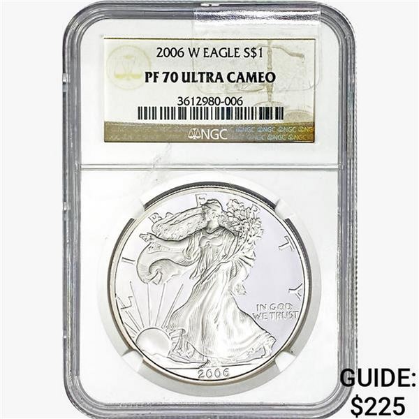 2006-W Silver Eagle NGC PF70 UC