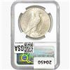 Image 2 : 1925 Silver Peace Dollar NGC MS62