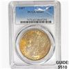 Image 1 : 1887 Morgan Silver Dollar PCGS MS65