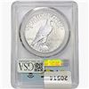 Image 2 : 2023-S Silver Peace Dollar PCGS PR70 Two-Coin REV