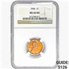 Image 1 : 1946 Wheat Cent NGC MS66 RD