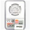 Image 2 : 1955 Franklin Half Dollar NGC PF68 Cameo