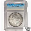 1887-S Morgan Silver Dollar ICG MS63