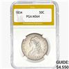 Image 1 : 1834 Capped Bust Half Dollar PGA MS64
