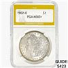 Image 1 : 1902-O Morgan Silver Dollar PGA MS65+