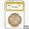 1876-S Silver Trade Dollar PGA MS64+