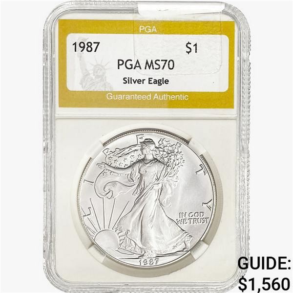 1987 Silver Eagle PGA MS70