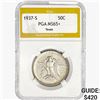 Image 1 : 1937-S Texas Half Dollar PGA MS65+