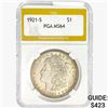 Image 1 : 1921-S Morgan Silver Dollar PGA MS64