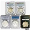 Image 1 : 1928-2019 [5] US Varied Silver Coinage PCS/PCGS