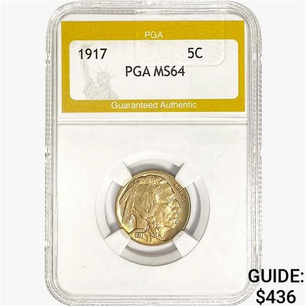1917 Buffalo Nickel PGA MS64