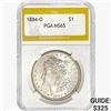 1884-O Morgan Silver Dollar PGA MS65