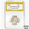 1939 Jefferson Nickel PGA PR66 DCAM REV 38