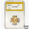 1950-D Jefferson Nickel PGA MS68