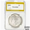 1899 Morgan Silver Dollar PGA MS62