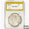 1927-S Silver Peace Dollar PGA MS64