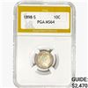 1898-S Barber Dime PGA MS64