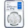 Image 1 : 1899-O Morgan Silver Dollar NGC MS64 Signed Label