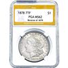 Image 1 : 1878 7TF Morgan Silver Dollar PGA MS62 Rev'79