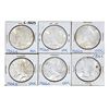 Image 1 : 1926-S Unc. Silver Peace Dollars [6 Coins]