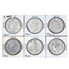 Image 1 : 1921 Morgan Silver Dollars; Diff. Mints [6 Coins]