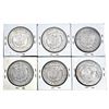 Image 2 : 1921 Morgan Silver Dollars; Diff. Mints [6 Coins]