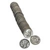1943-1964 Mixed Roll of US Silver Dimes [50 Coins]