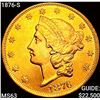 1876-S $20 Gold Double Eagle CHOICE BU