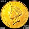 1855-O Rare Gold Dollar UNCIRCULATED