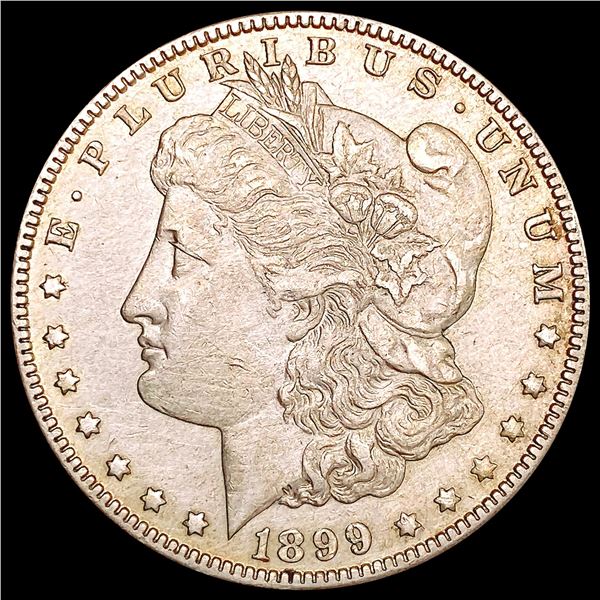 1899-O Micro O Morgan Silver Dollar NEARLY UNCIRCU