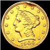 Image 1 : 1906 $2.50 Gold Quarter Eagle LIGHTLY CIRCULATED