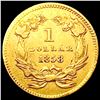 Image 2 : 1858 Rare Gold Dollar CLOSELY UNCIRCULATED