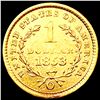 Image 2 : 1853-O Rare Gold Dollar CLOSELY UNCIRCULATED