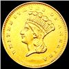 Image 1 : 1857 Rare Gold Dollar UNCIRCULATED