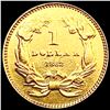 Image 2 : 1862 Rare Gold Dollar CLOSELY UNCIRCULATED