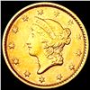 Image 1 : 1852 Rare Gold Dollar CLOSELY UNCIRCULATED