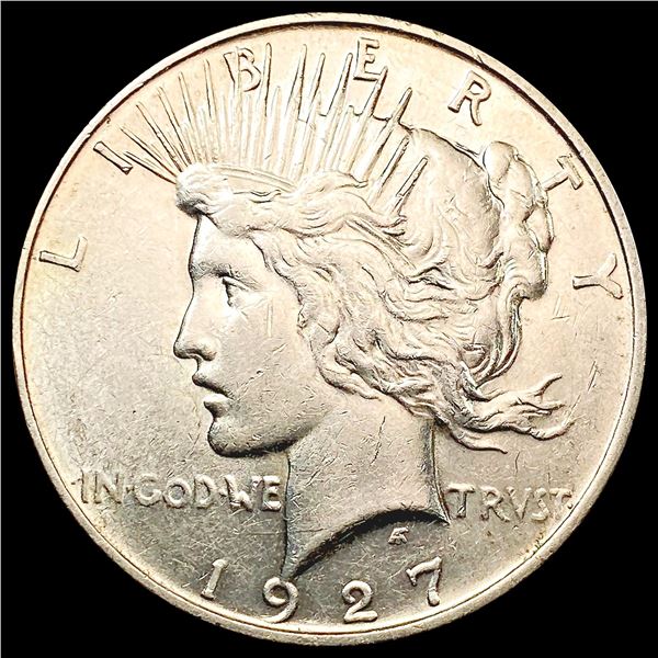 1927-D Silver Peace Dollar CLOSELY UNCIRCULATED