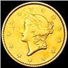 Image 1 : 1850 Rare Gold Dollar CLOSELY UNCIRCULATED